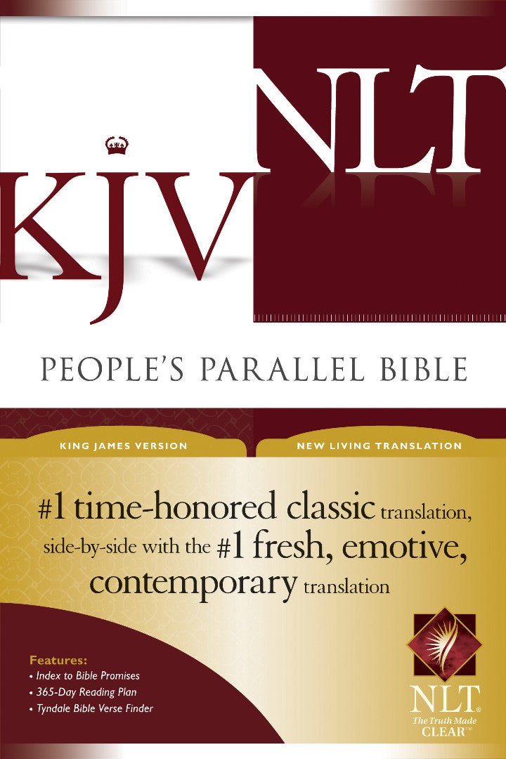 KJV/NLT People's Parallel Bible, Hardcover - Re-vived