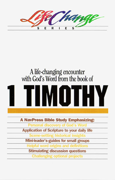 1 Timothy - Re-vived