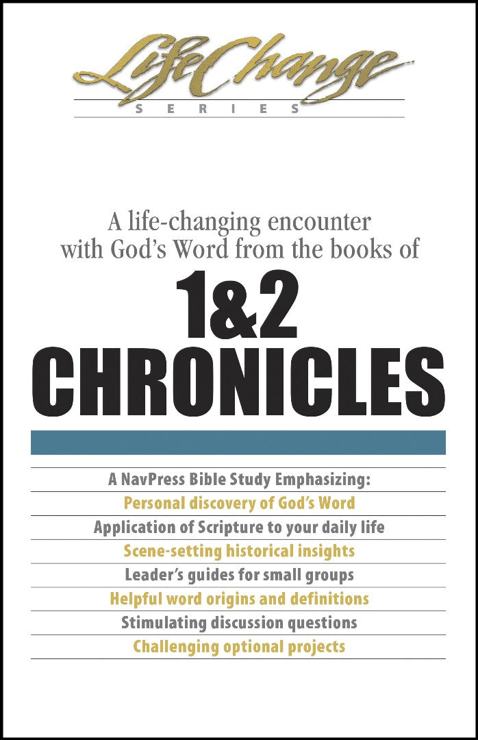 1 & 2 Chronicles - Re-vived