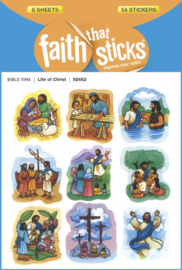 Life Of Christ - Faith That Sticks Stickers - Re-vived