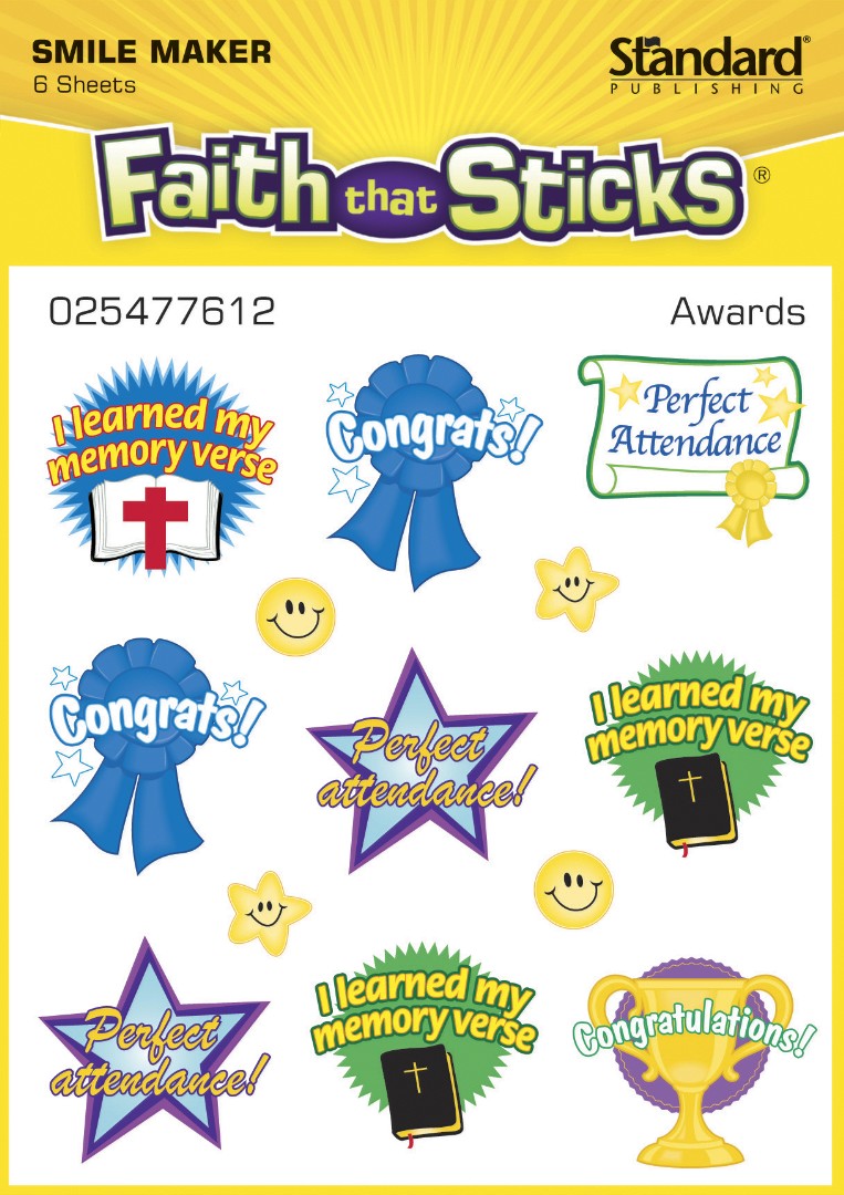Awards - Faith That Sticks Stickers - Re-vived
