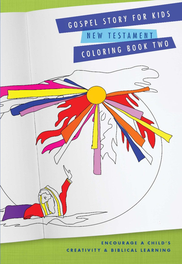 Gospel Story For Kids New Testament Colouring Book Two - Re-vived