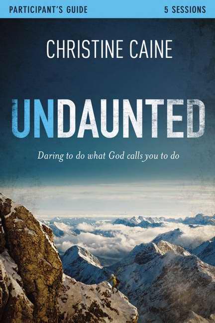 Undaunted Study Guide With DVD - Re-vived