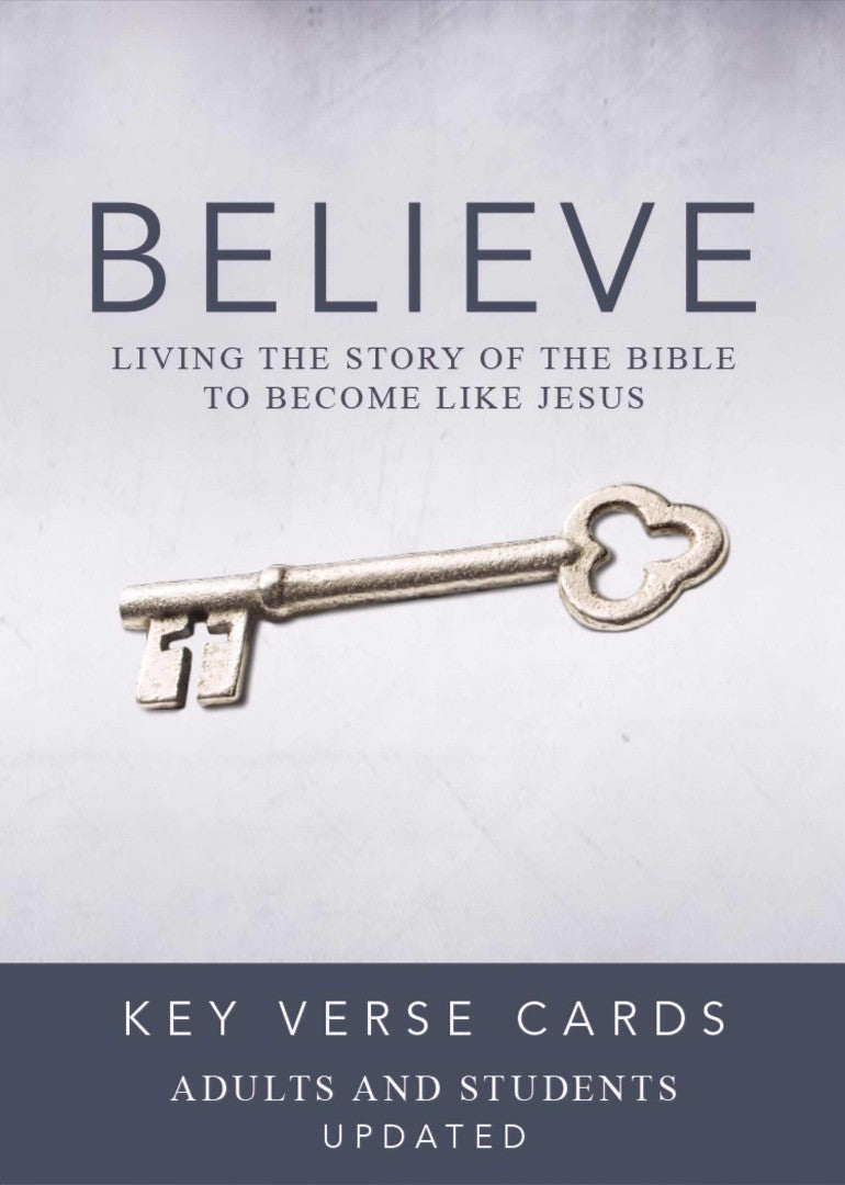 Believe Key Verse Cards: Adult/Student - Re-vived