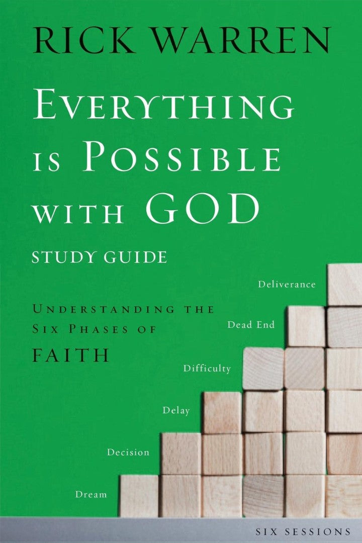 Everything Is Possible With God Study Guide - Re-vived