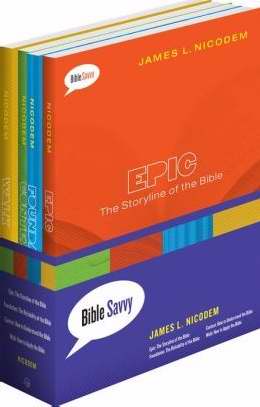 Bible Savvy Set Of 4 Books - Re-vived
