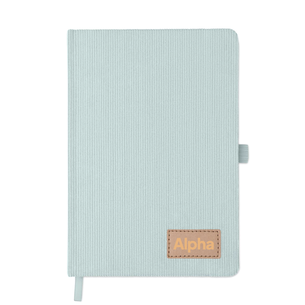 Notebook (Blue corduroy)