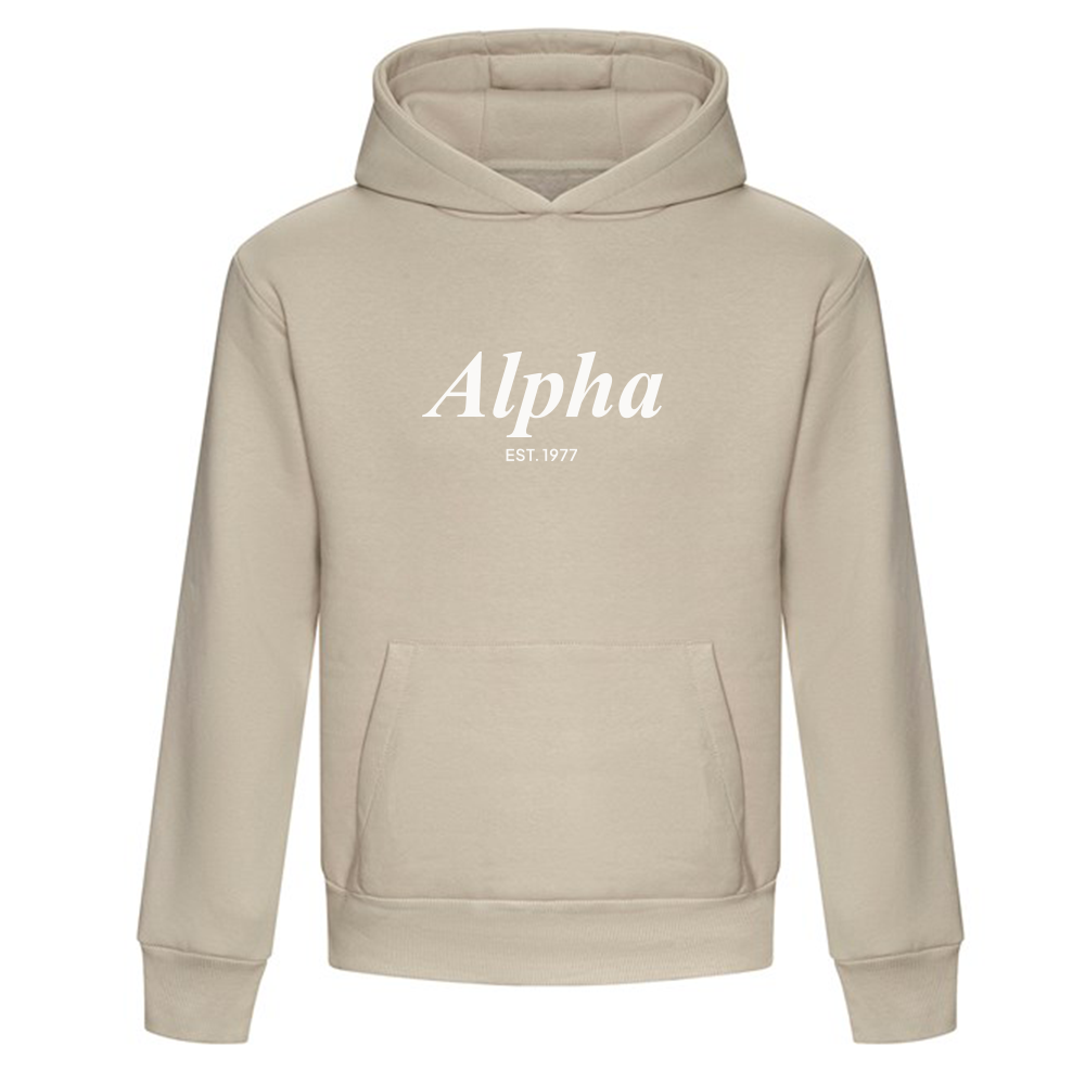 Alpha Hoodie (Natural Stone)