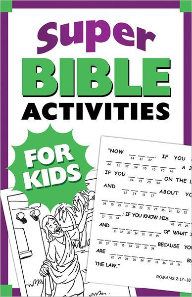 Super Bible Activities For Kids - Re-vived