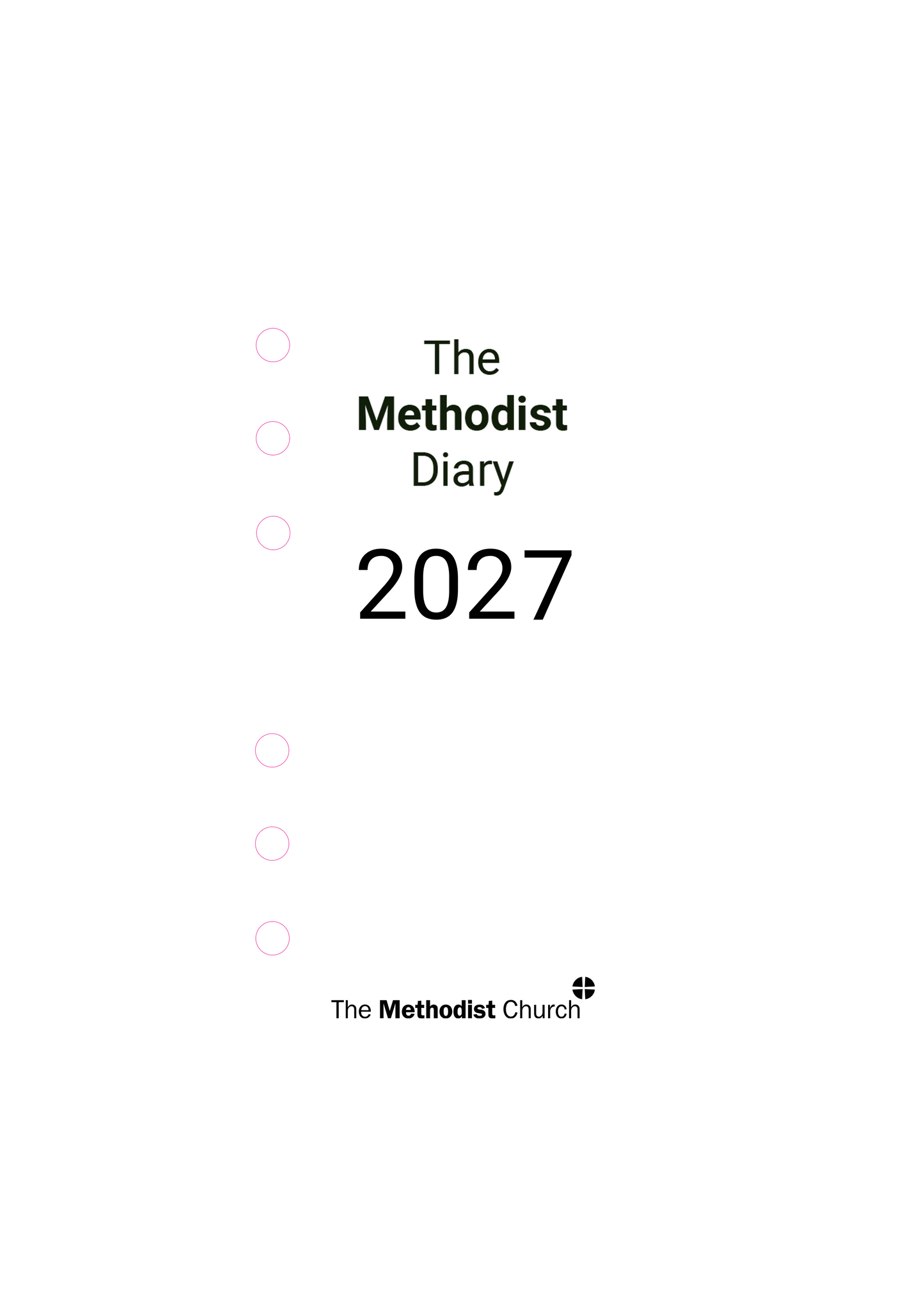 The Methodist Diary 2027 (personal organiser)