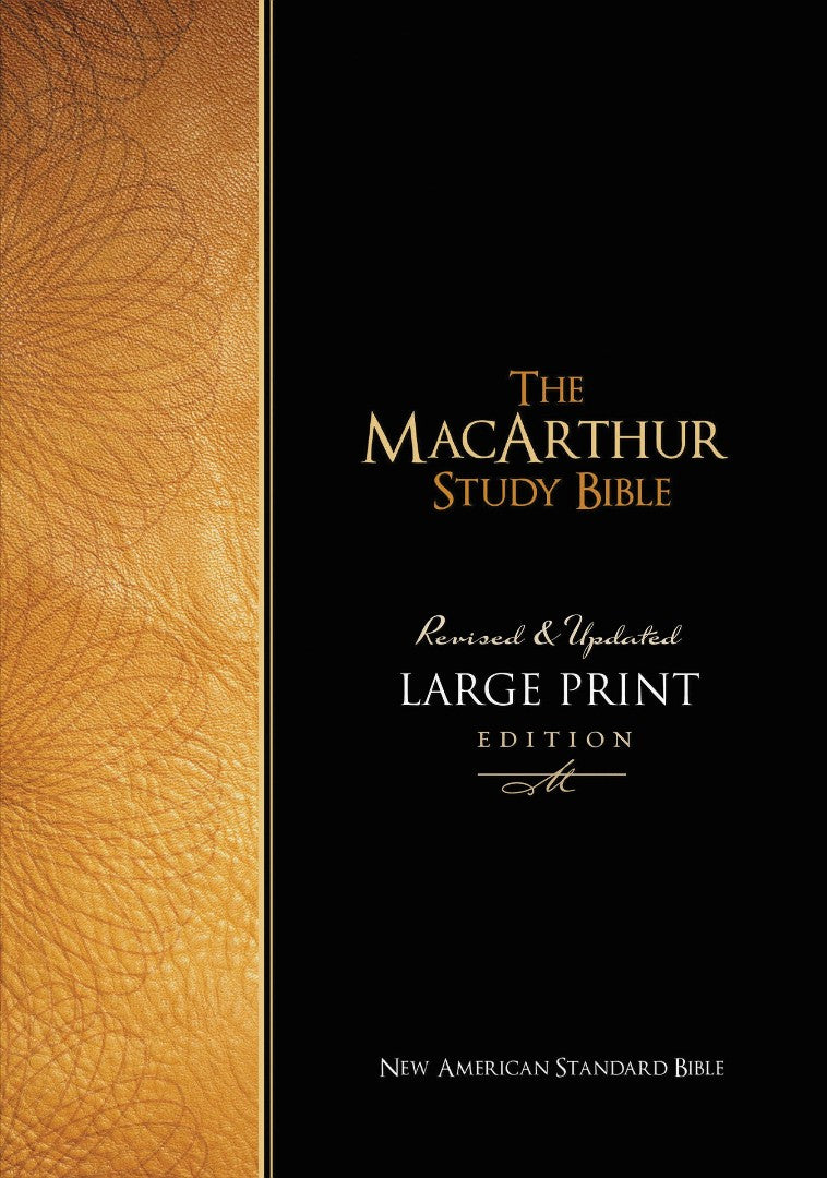 NASB Macarthur Study Bible Large Print Indexed - Re-vived