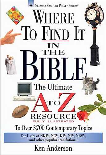 Where To Find It In The Bible - Re-vived