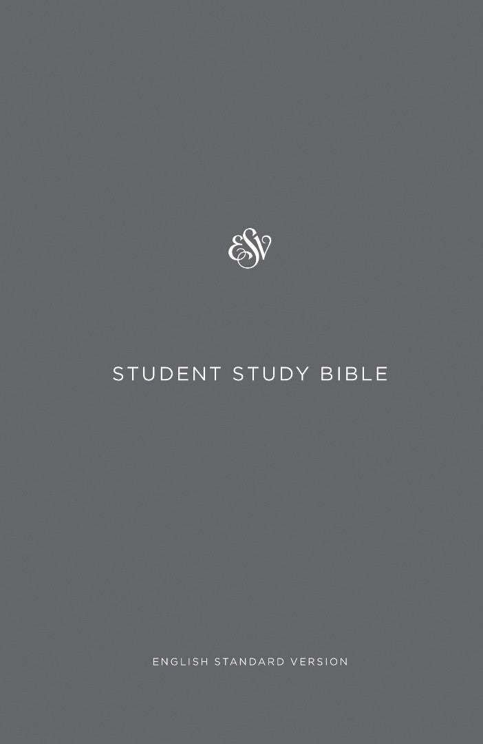ESV Student Study Bible, Gray - Re-vived