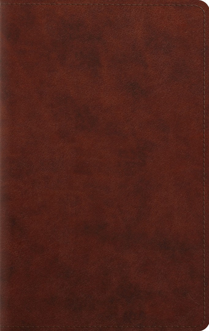 ESV Large Print Personal Size Bible, Trutone, Chestnut - Re-vived