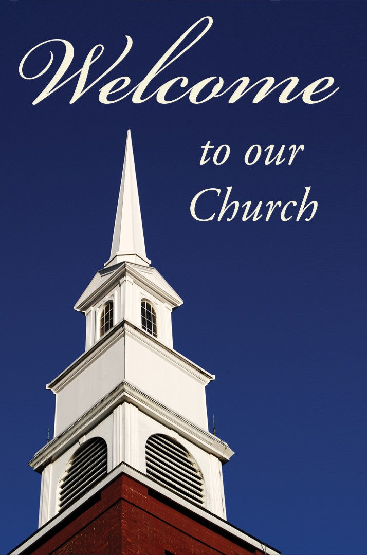 Welcome To Our Church (Pack Of 25) - Re-vived