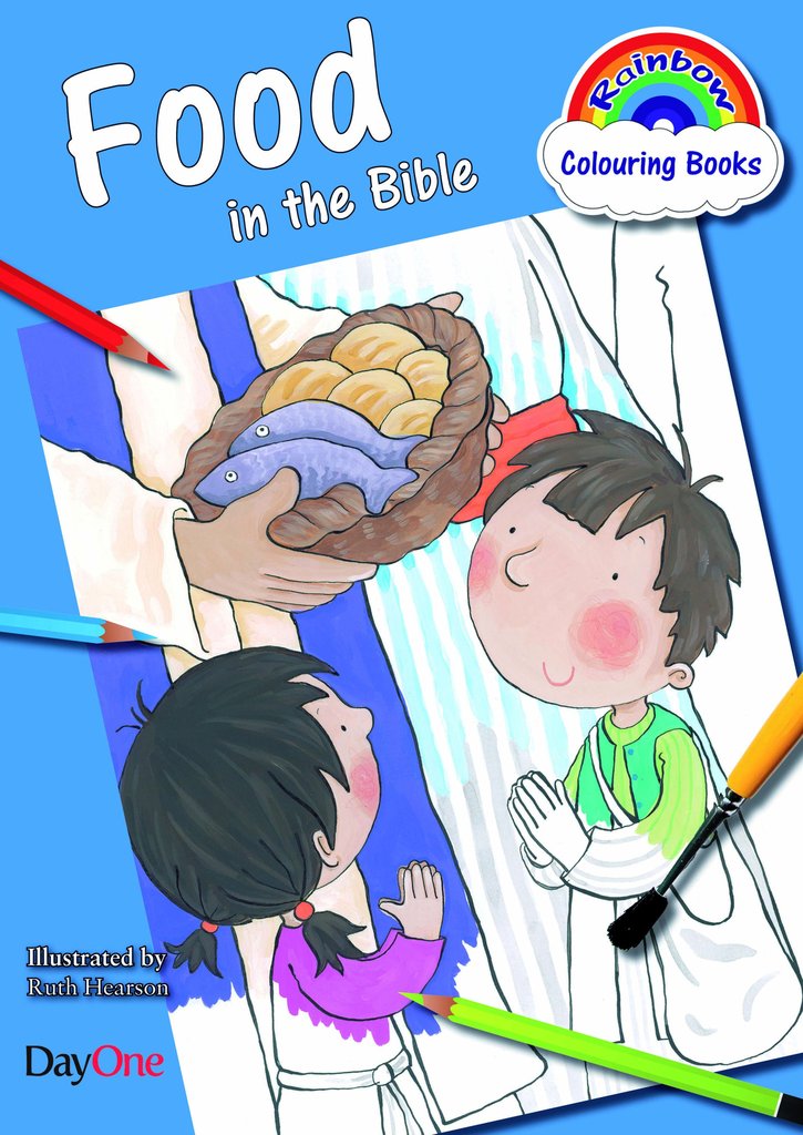 Food In The Bible Colouring Book - Re-vived