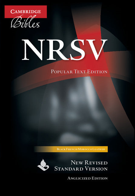 NRSV Popular Text Edition, Black French Morocco Leather - Re-vived
