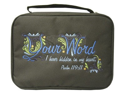 Bible Cover Your Word Med - Re-vived