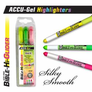 Bible Hi-Glider 3Pk Yellow/Pink/Green - Re-vived