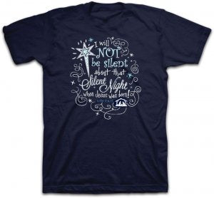 T-Shirt Silent Night SMALL - Re-vived