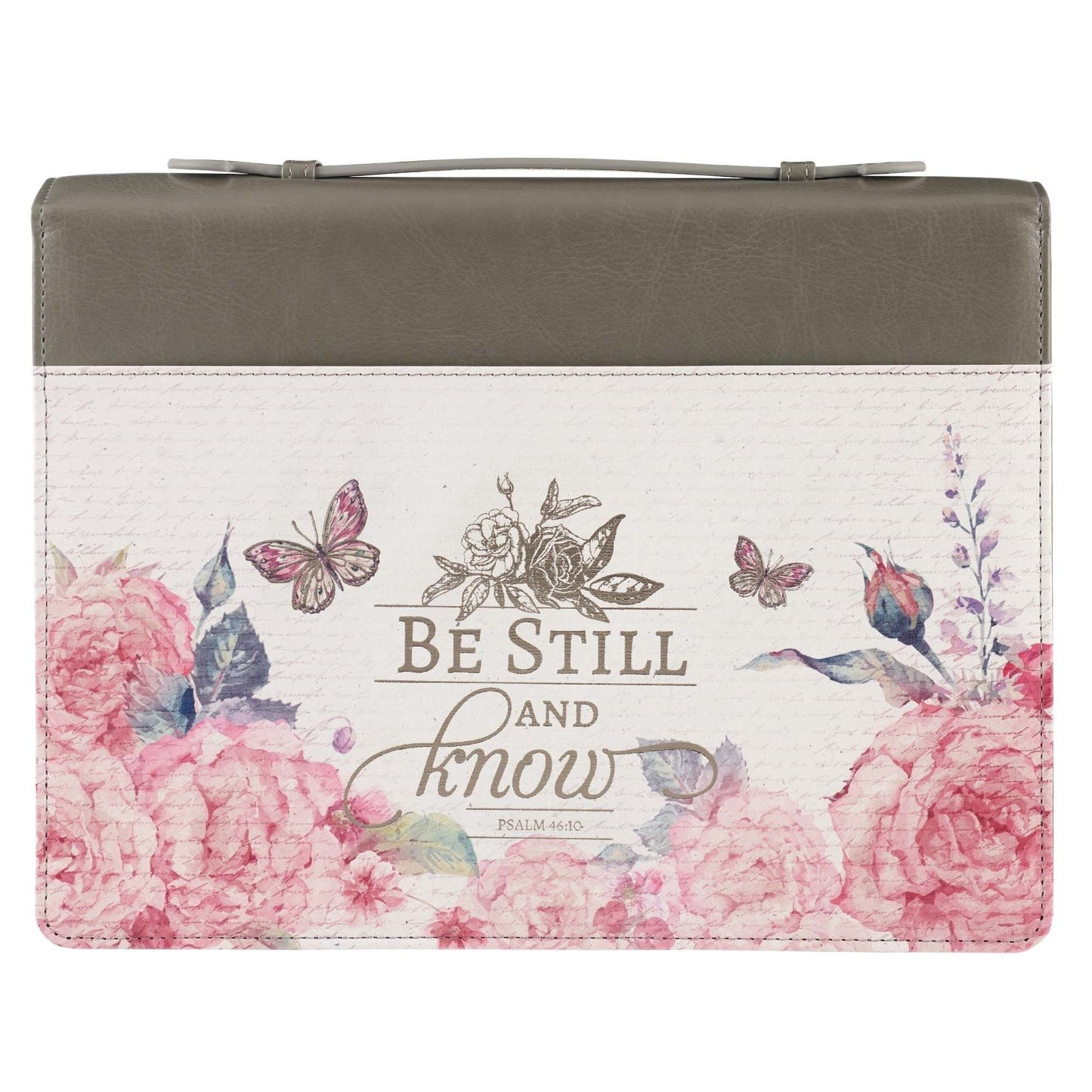 Be Still and Know Fashion Bible Cover, Extra Large - Re-vived