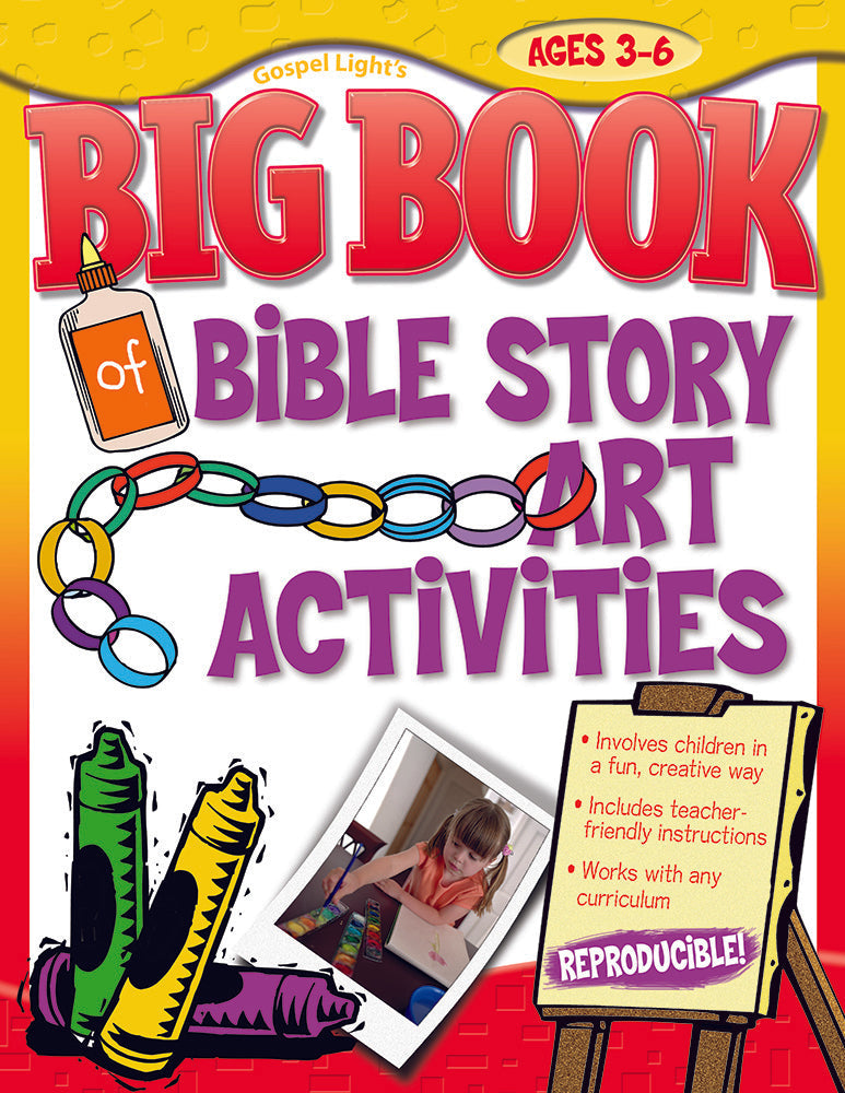 Big Book of Bible Story Art Acti - Re-vived