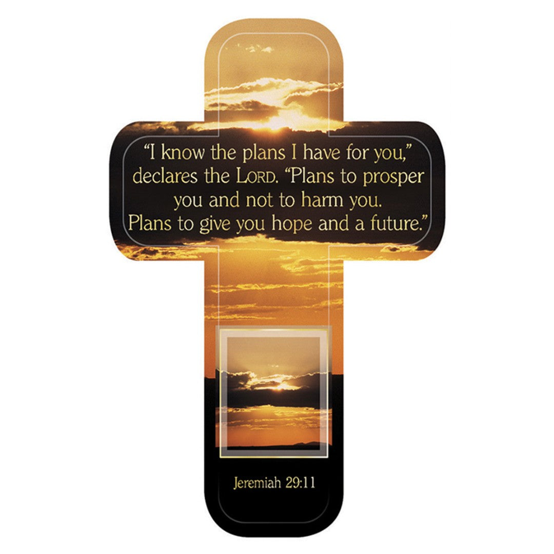 Jeremiah 29:11 Cross Bookmark - Re-vived