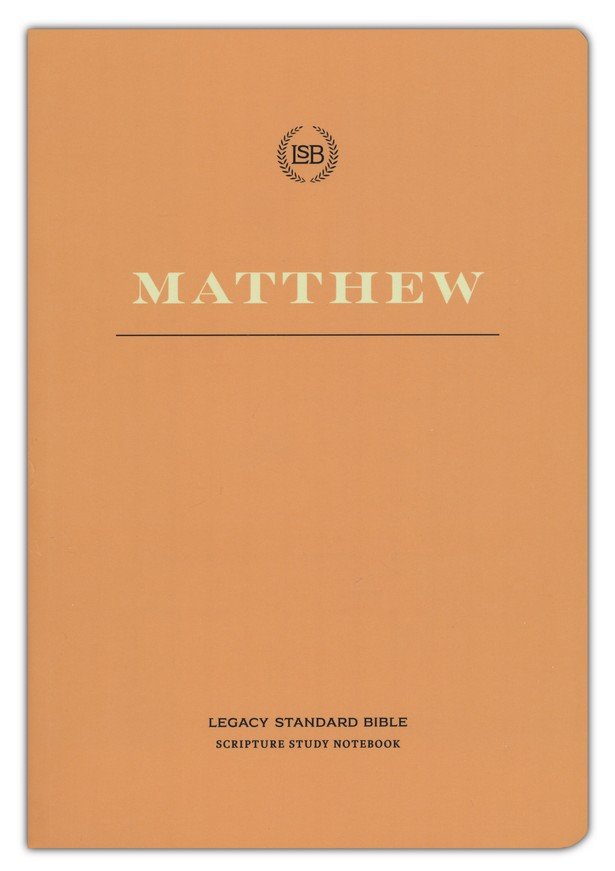 LSB Scripture Study Notebook: Matthew - Re-vived