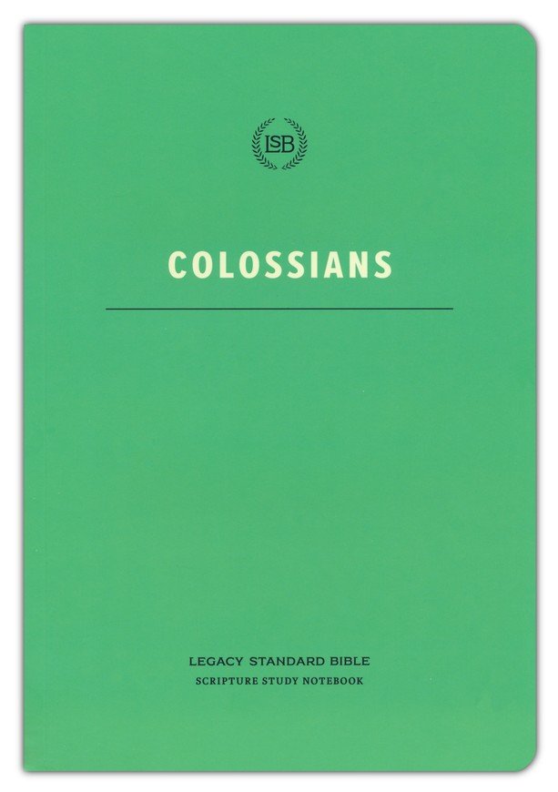 LSB Scripture Study Notebook: Colossians - Re-vived