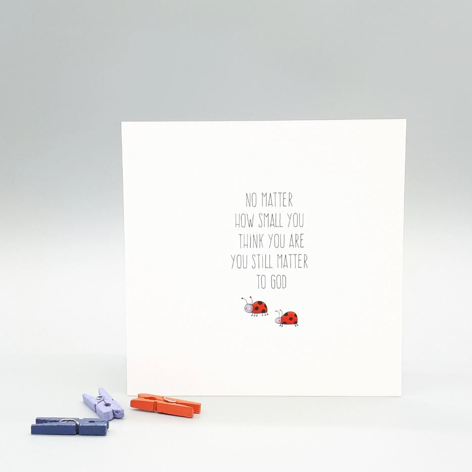 Ladybird Notecard - Re-vived