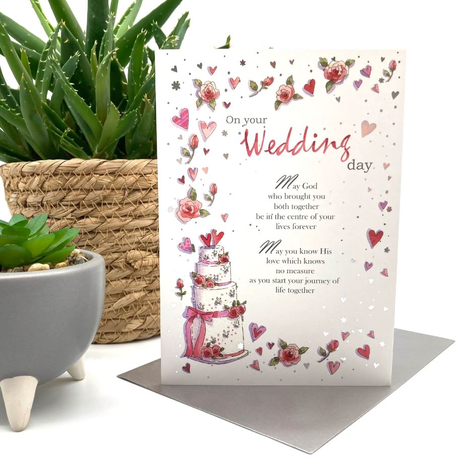 Wedding Cake Card - Re-vived