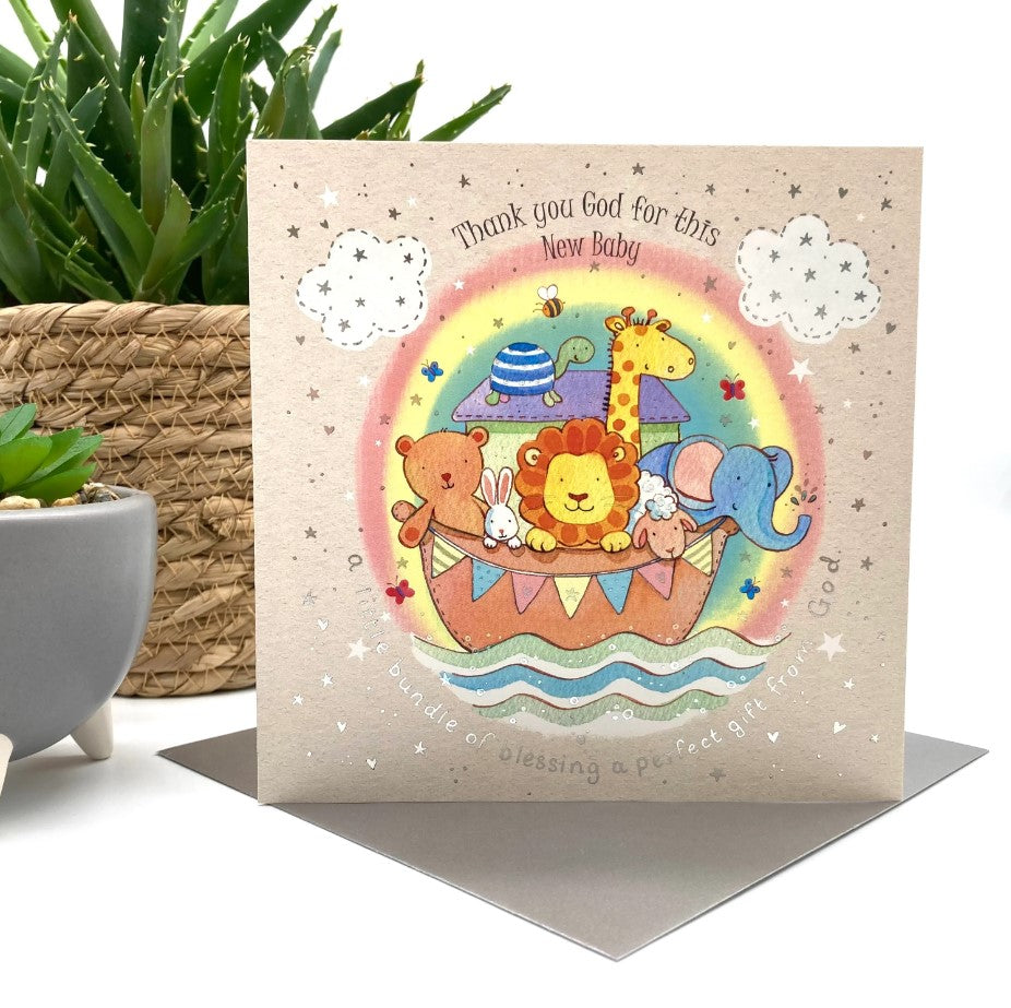 Ark New Baby Card - Re-vived
