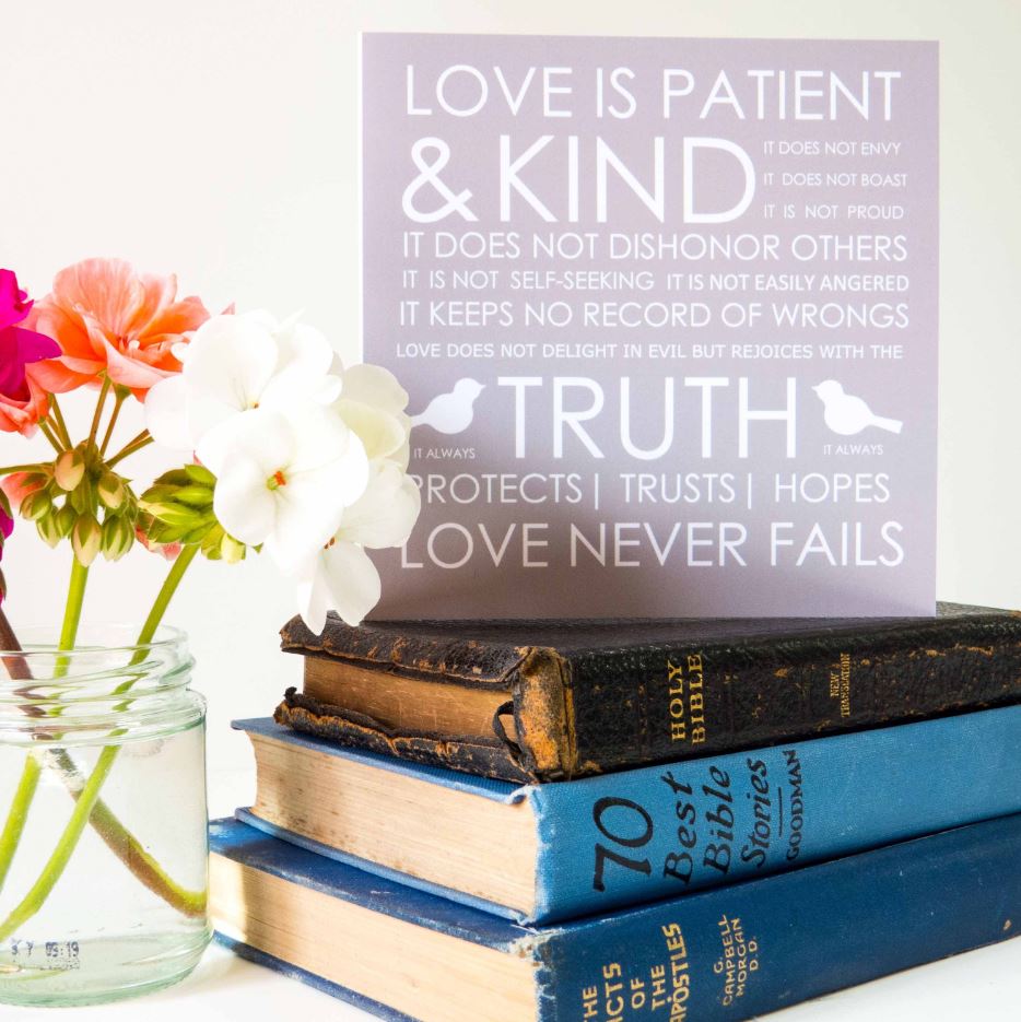 Love is Patient Card - Re-vived