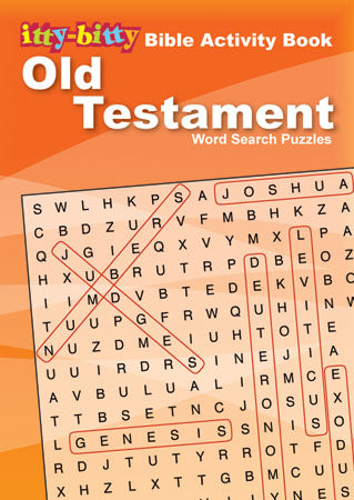 Itty Bitty: Old Testament Word Search Puzzles - Re-vived
