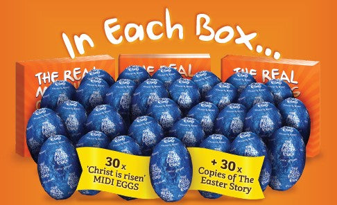 The Real Easter Egg Sharing Box 600g - Re-vived