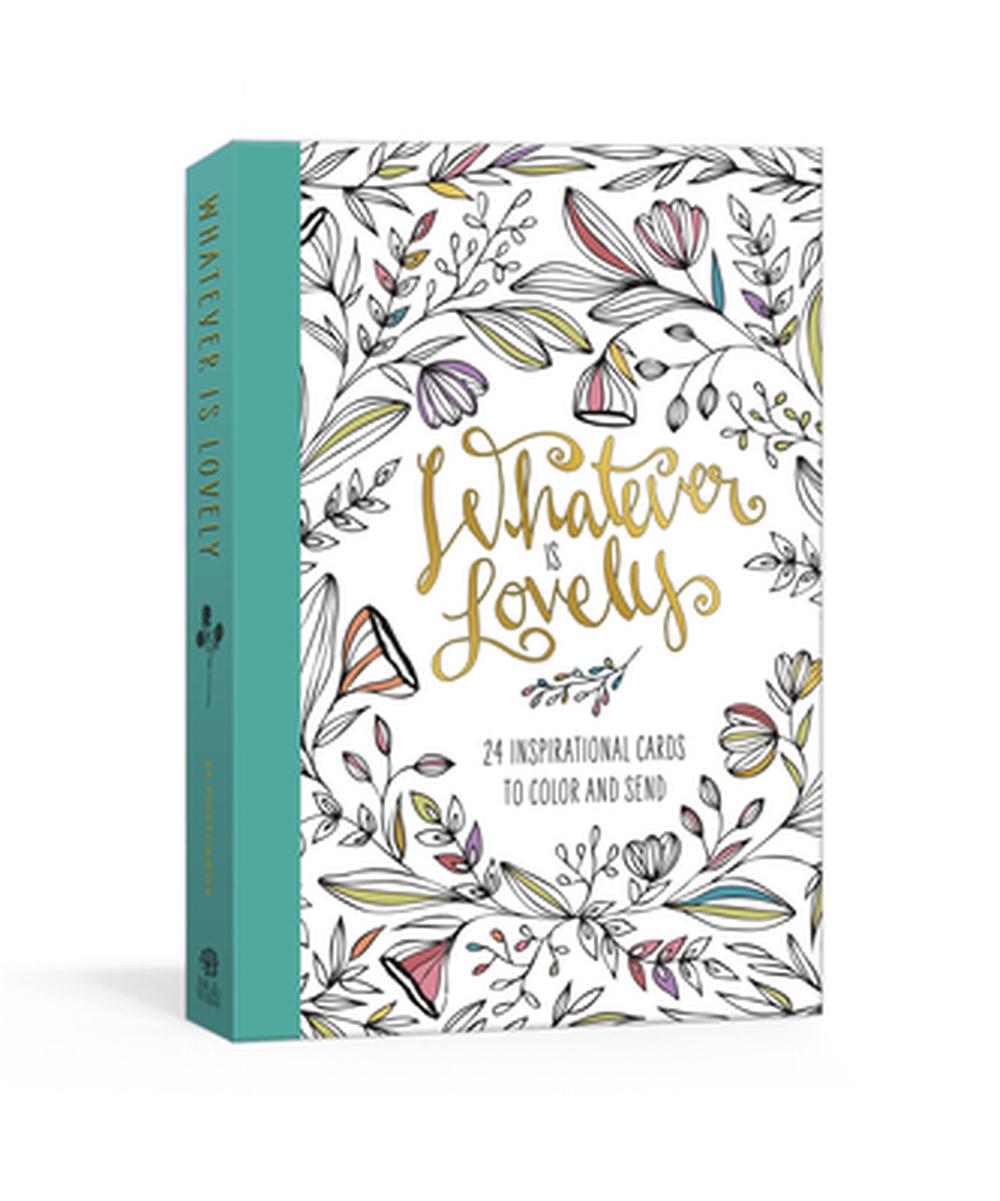 Whatever is Lovely Postcard Book - Re-vived