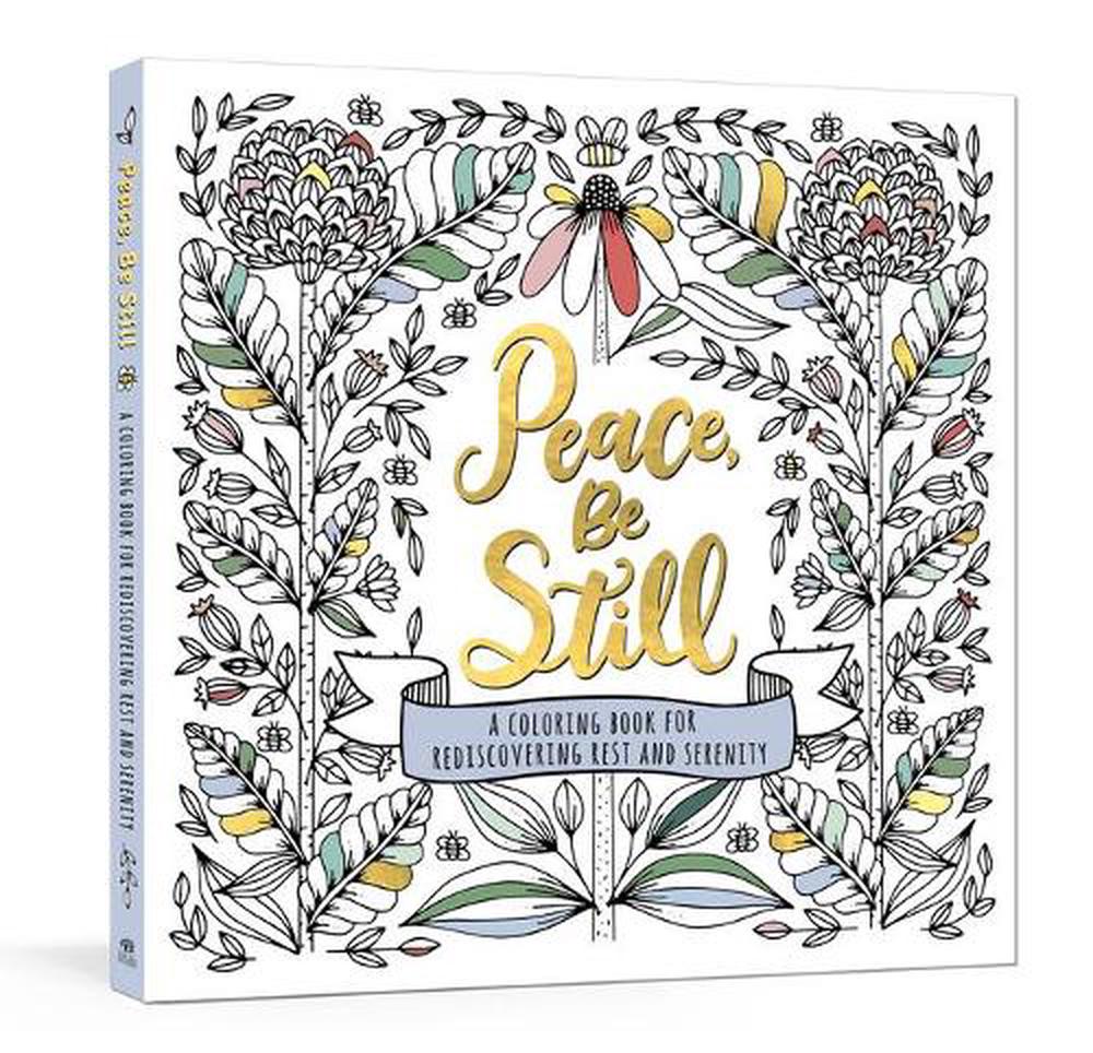 Peace, Be Still Colouring Book - Re-vived
