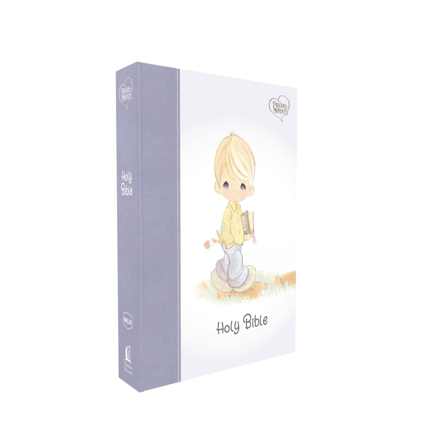 NKJV Precious Moments Small Hands Bible, Blue - Re-vived