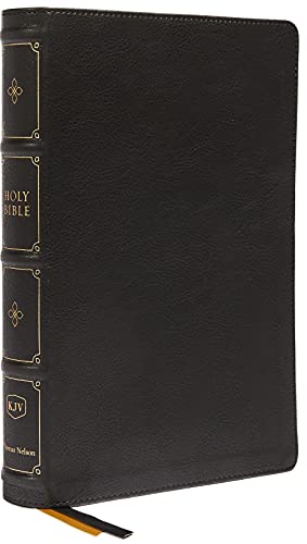KJV Large Print Verse-by-Verse Reference Bible, Black - Re-vived