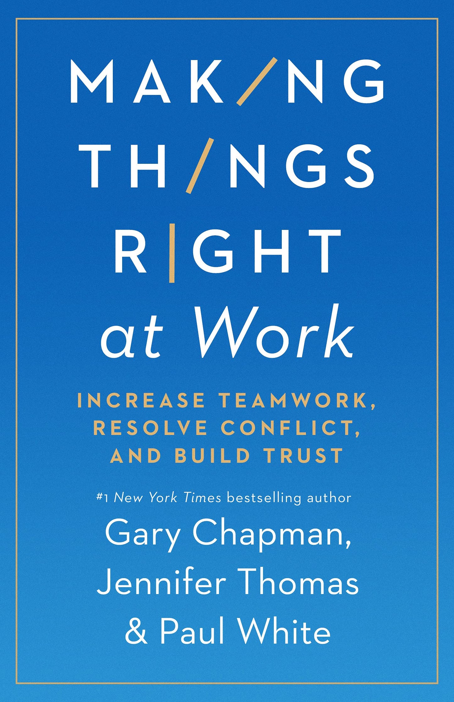 Making Things Right at Work - Re-vived