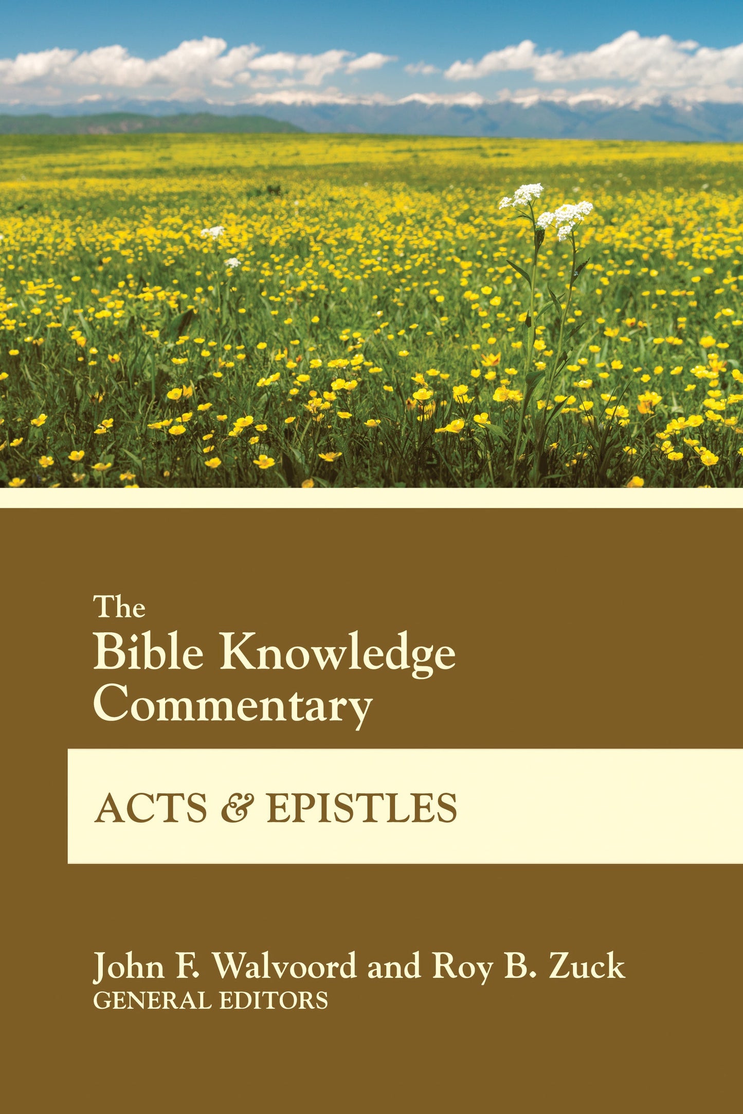 The Bible Knowledge Commentary Acts & Epistles - Re-vived