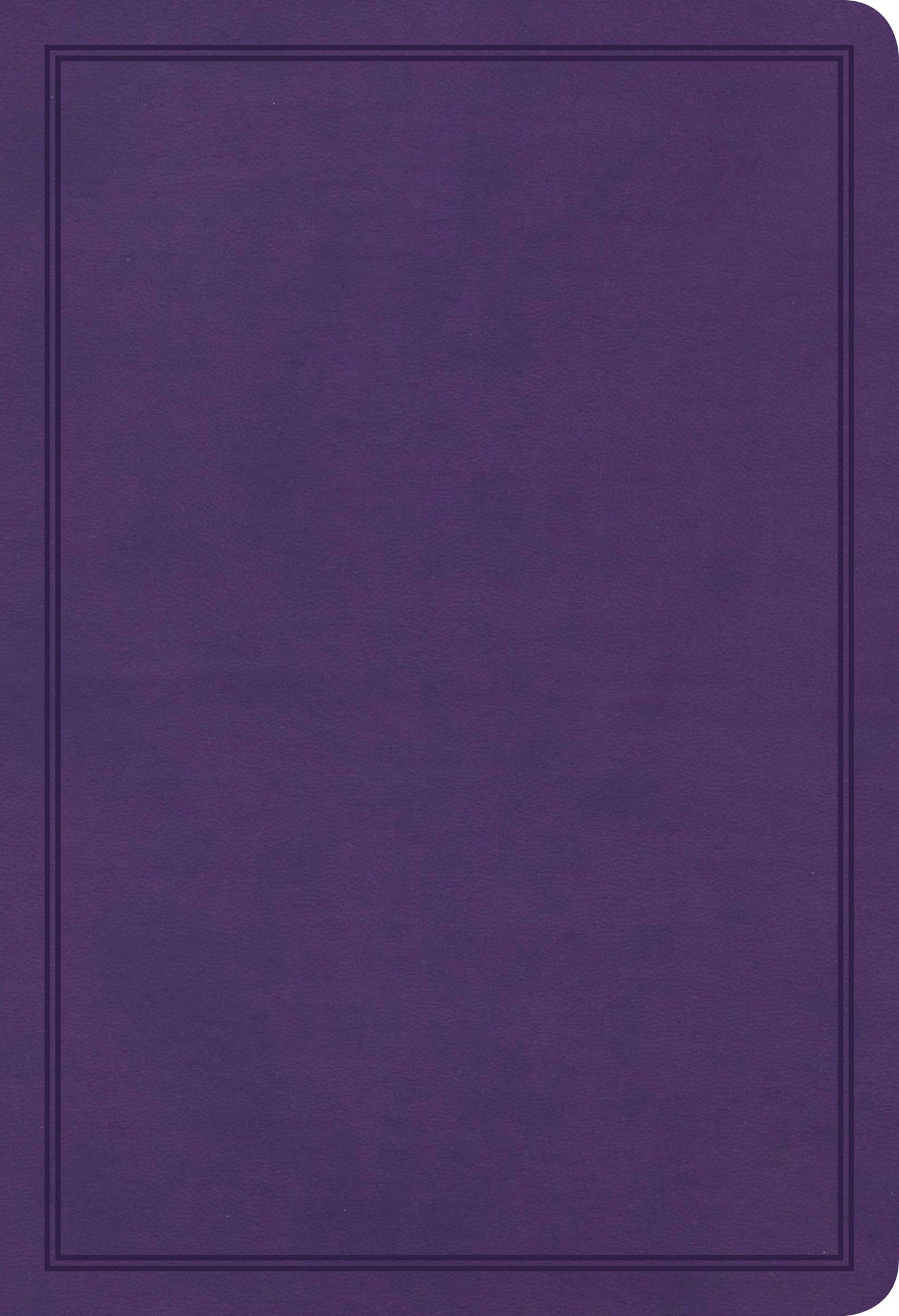 KJV Deluxe Gift Bible, Purple LeatherTouch - Re-vived