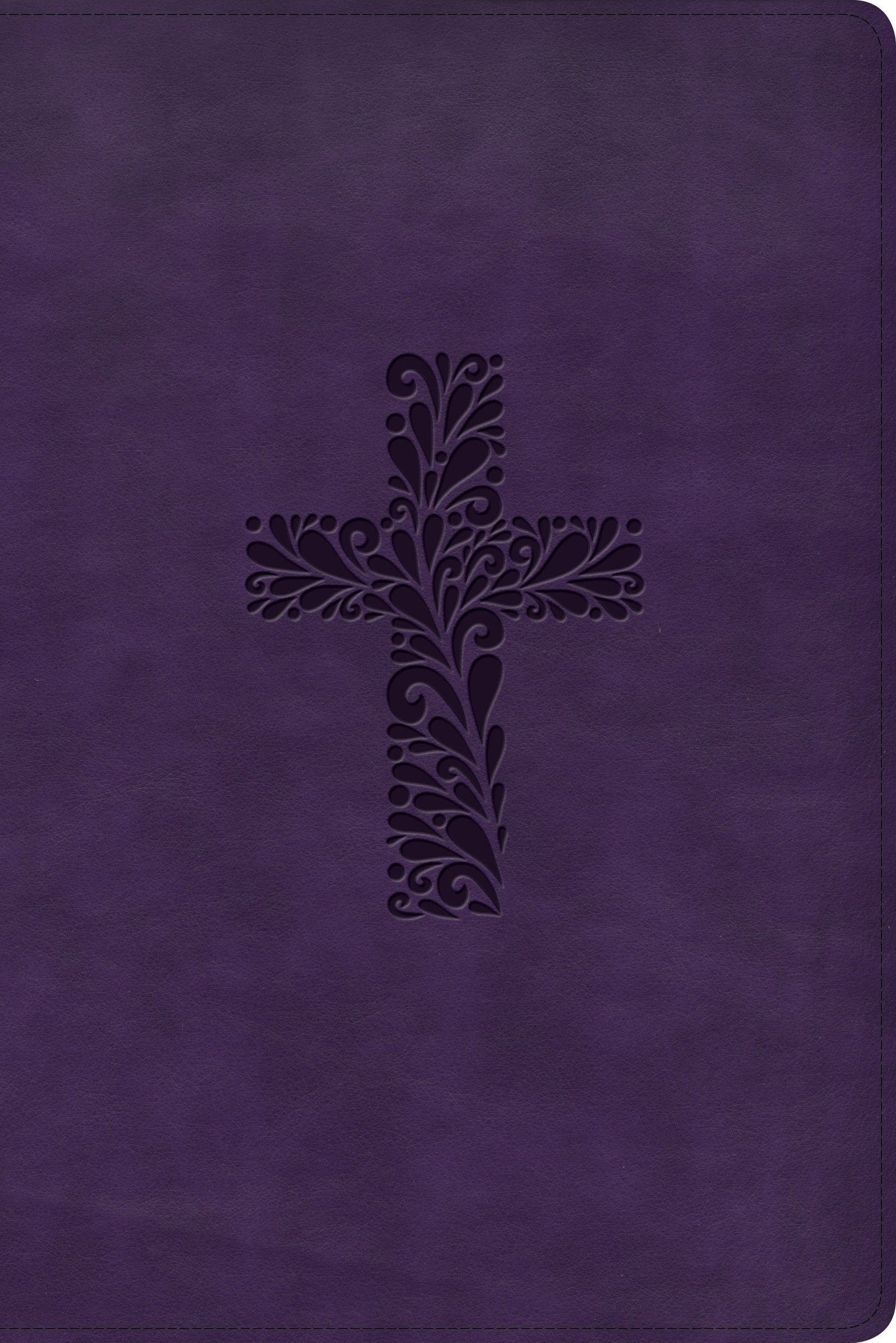 KJV Rainbow Study Bible, Purple LeatherTouch - Re-vived