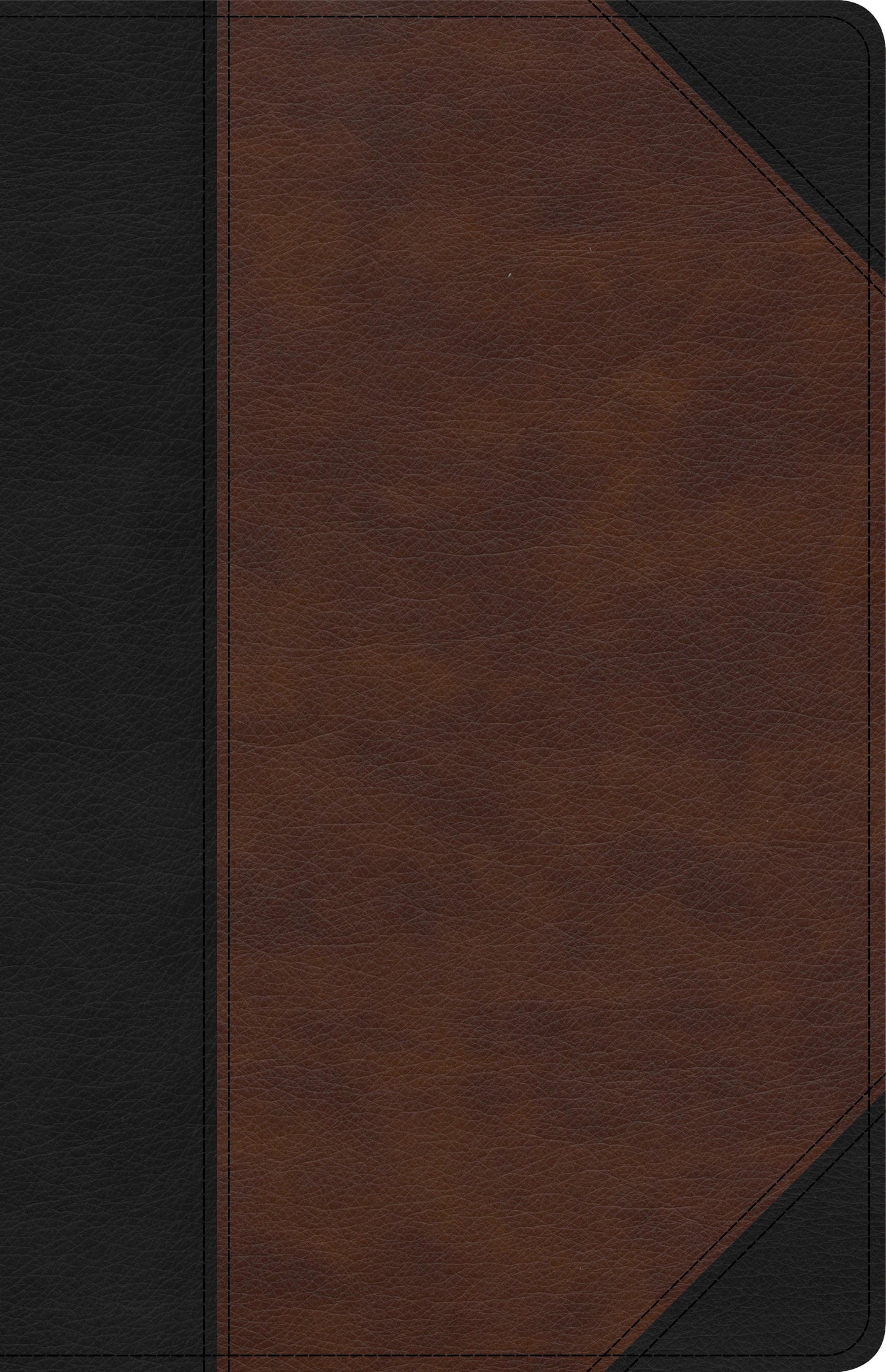 KJV Large Print Personal Size Reference Bible, Brown/Black - Re-vived