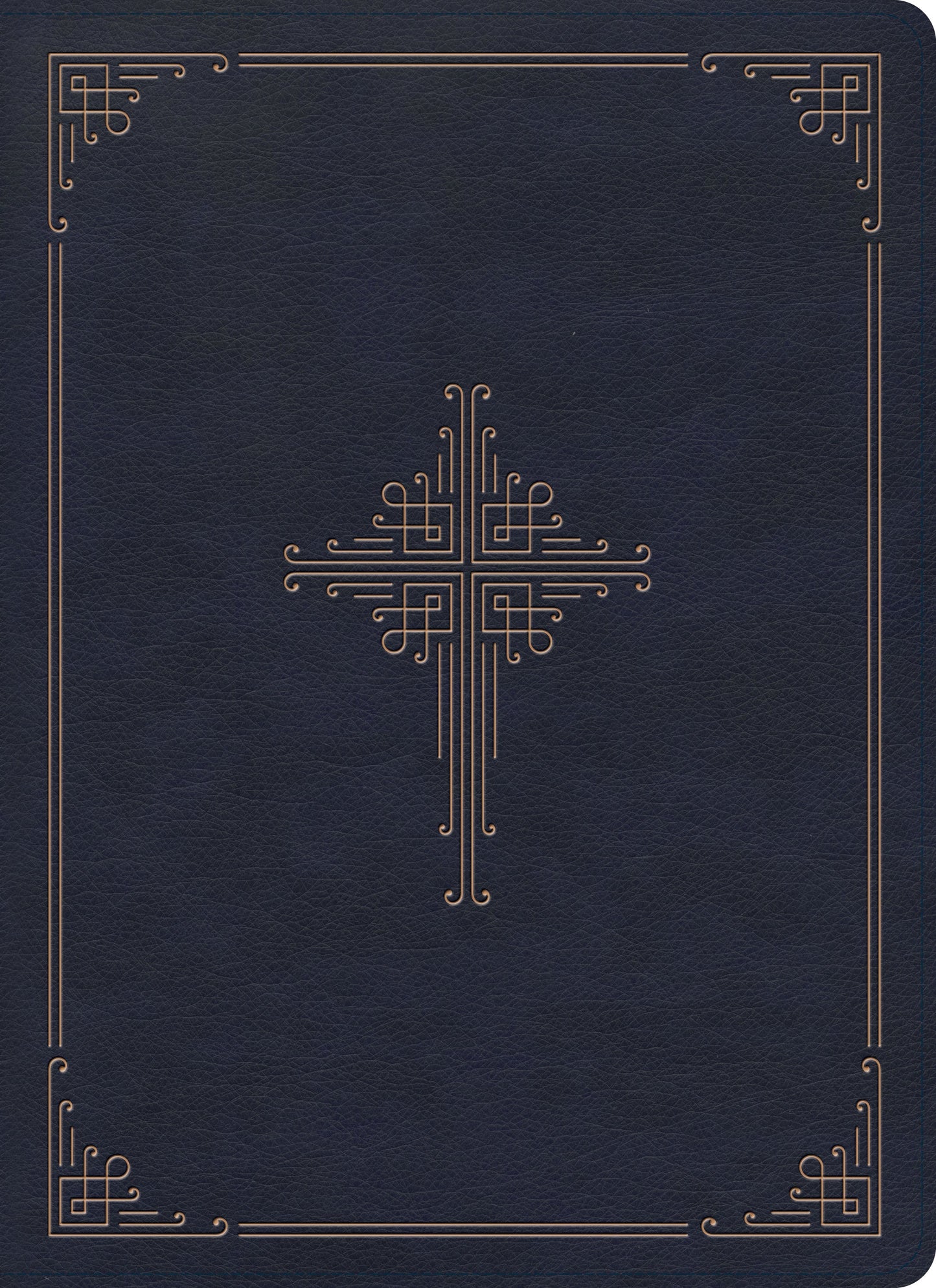 CSB Ancient Faith Study Bible, Navy LeatherTouch, Indexed - Re-vived