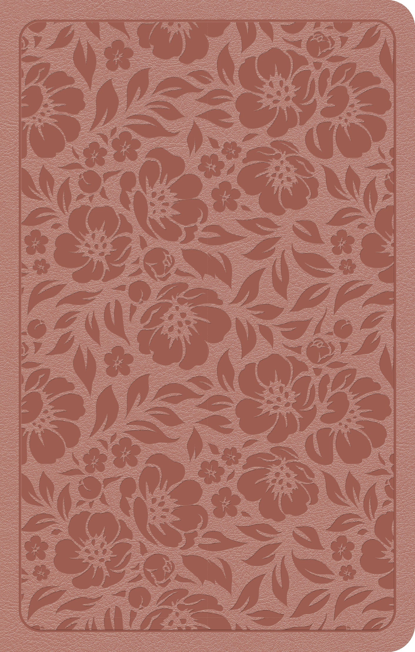 KJV Personal Size Bible, Rose Gold LeatherTouch - Re-vived