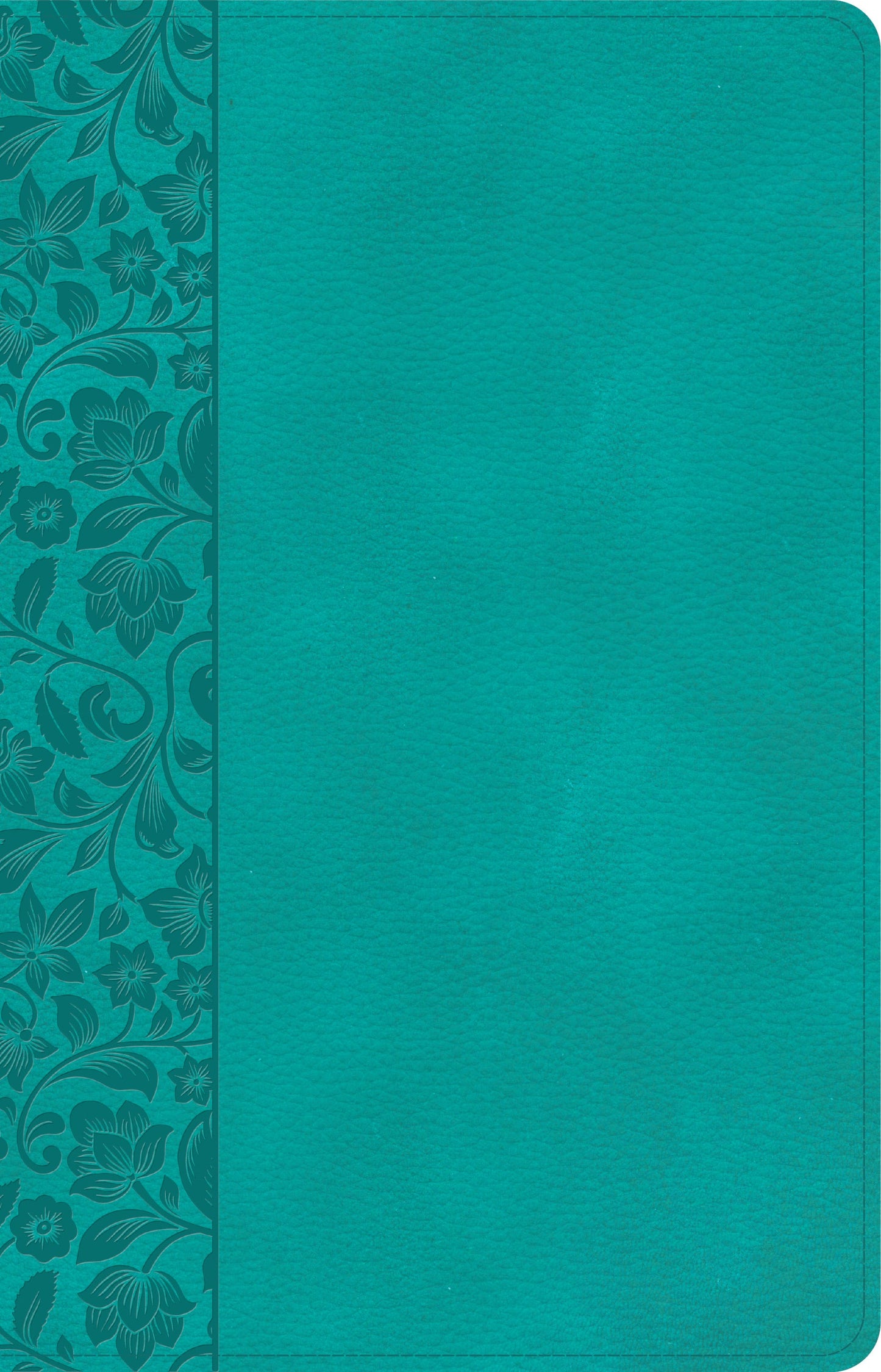 NASB Large Print Personal Size Reference Bible, Teal, Imitation Leather - Re-vived