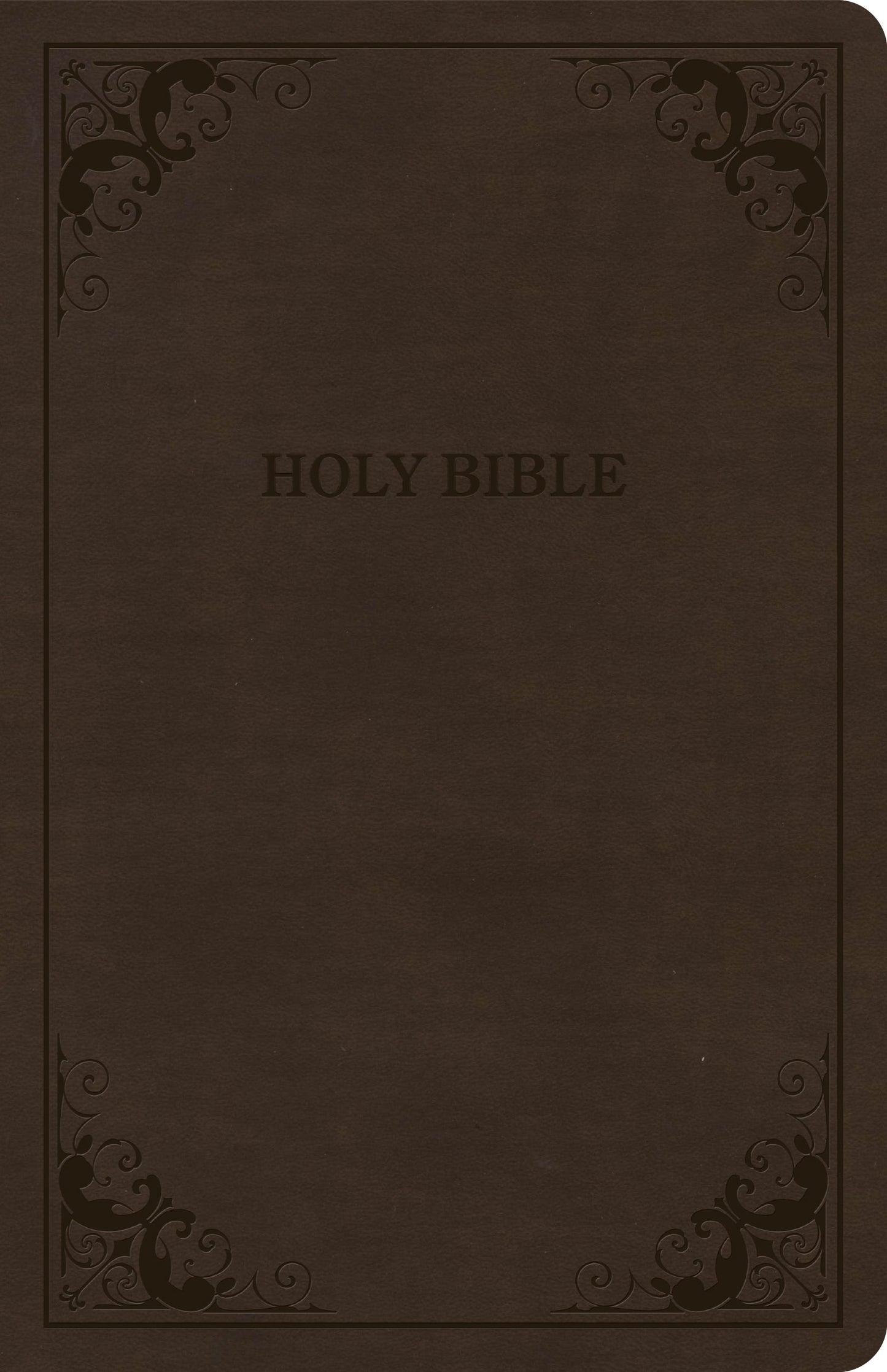 CSB Thinline Bible, Brown LeatherTouch, Value Edition - Re-vived