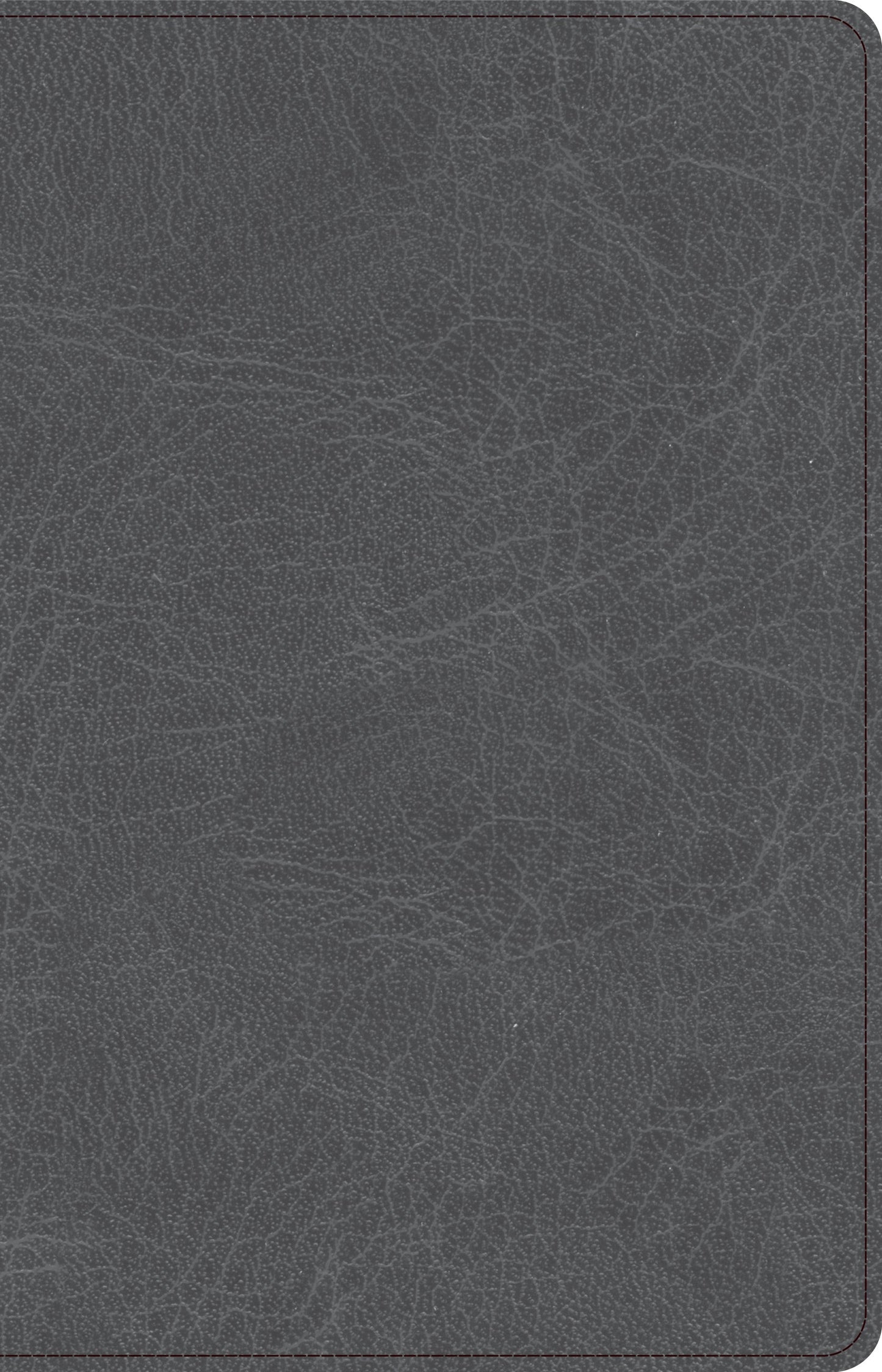 CSB Thinline Bible, Charcoal LeatherTouch - Re-vived