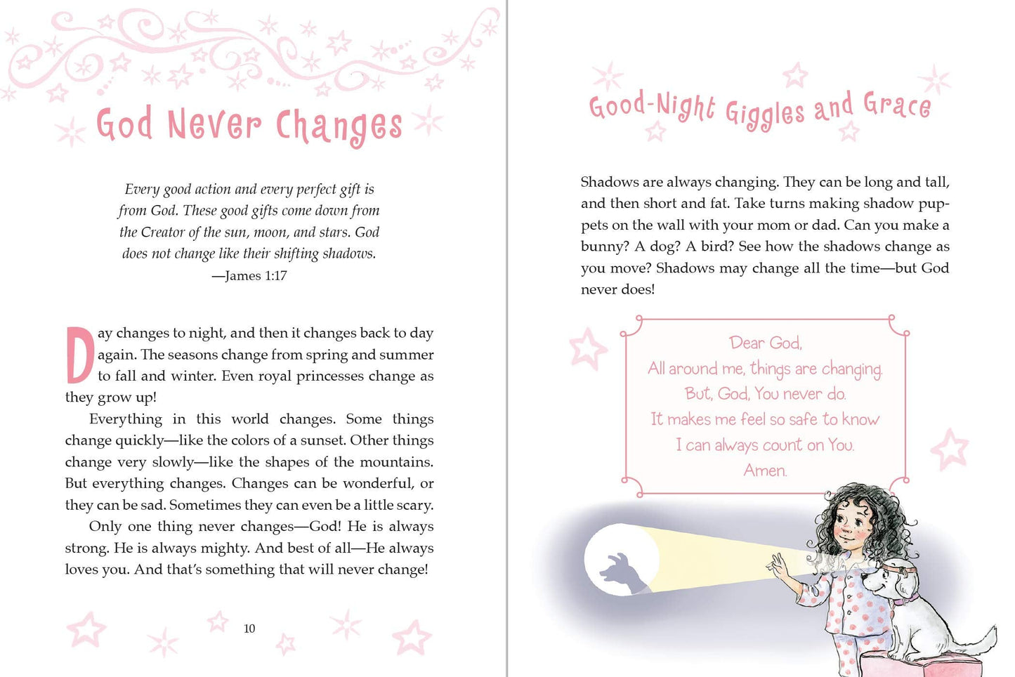 God's Little Princess Bedtime Devotional - Re-vived
